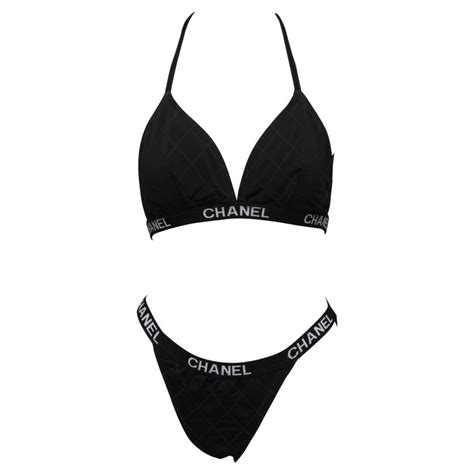 chanel logo swimsuit|GRAPHIC SWIMWEAR SPRING.